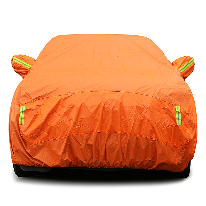 Universal Autoabdeckung Orange Für Aussenbereich - Auto-Couture